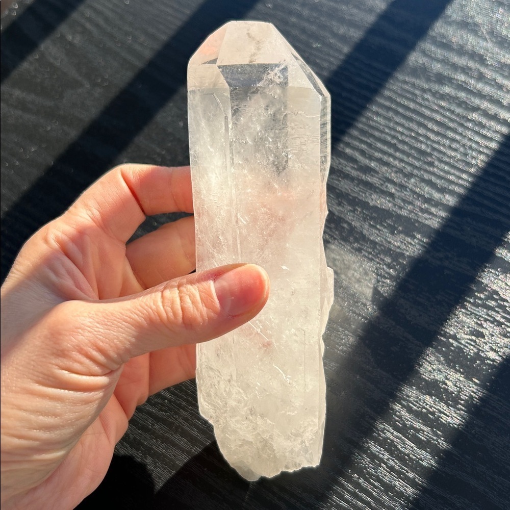 Clear Quartz Crystal Point - Picture 5 of 5